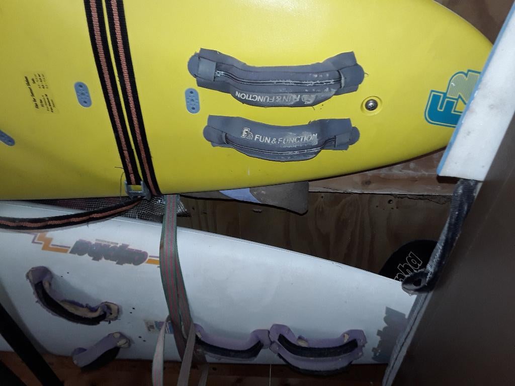 Surfplanken, Watersport en Boten, Ophalen, 250 tot 300 cm, Gebruikt, Met vin(nen)