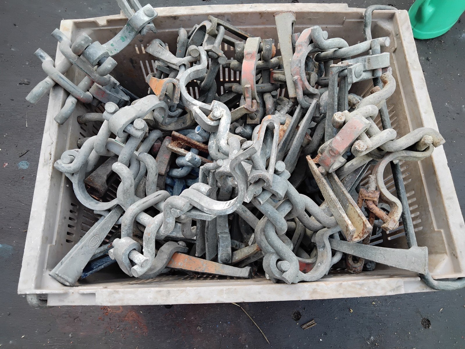Te koop kruiskoppeling met spie., Ophalen