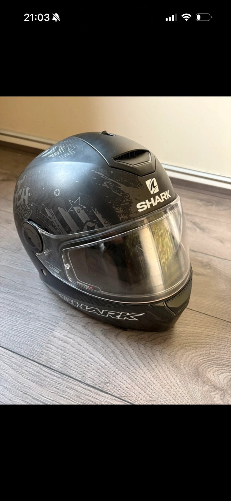 Shark integraal helm, Ophalen of Verzenden, Tweedehands, Integraalhelm, Shark