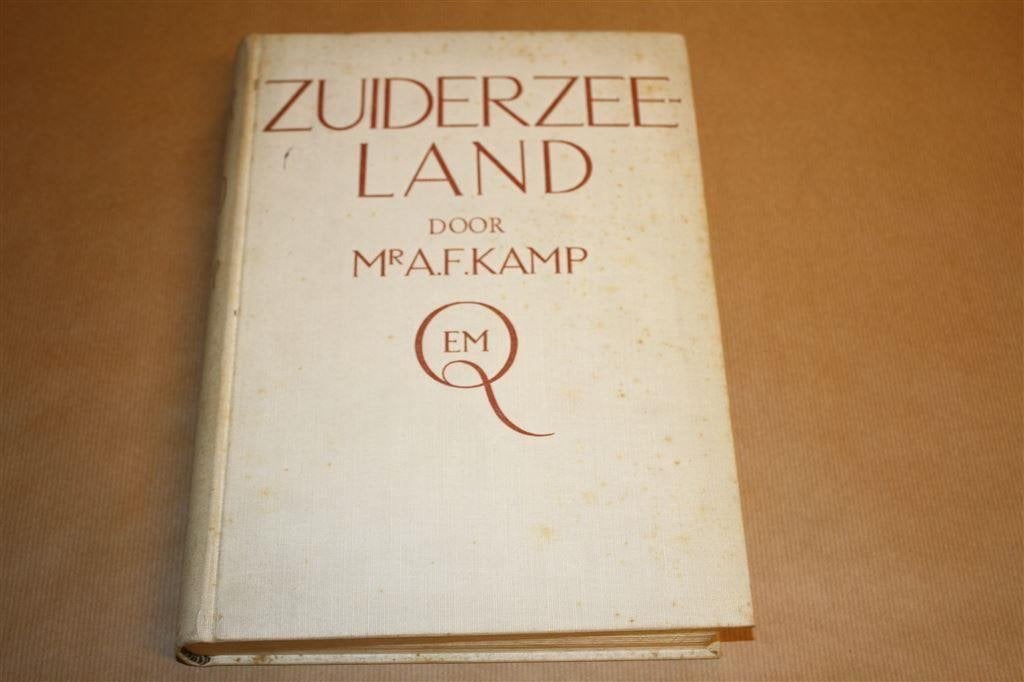 Zuiderzee-land - Verleden en toekomst Zuiderzee - 1937 !!, Ophalen of Verzenden, Gelezen