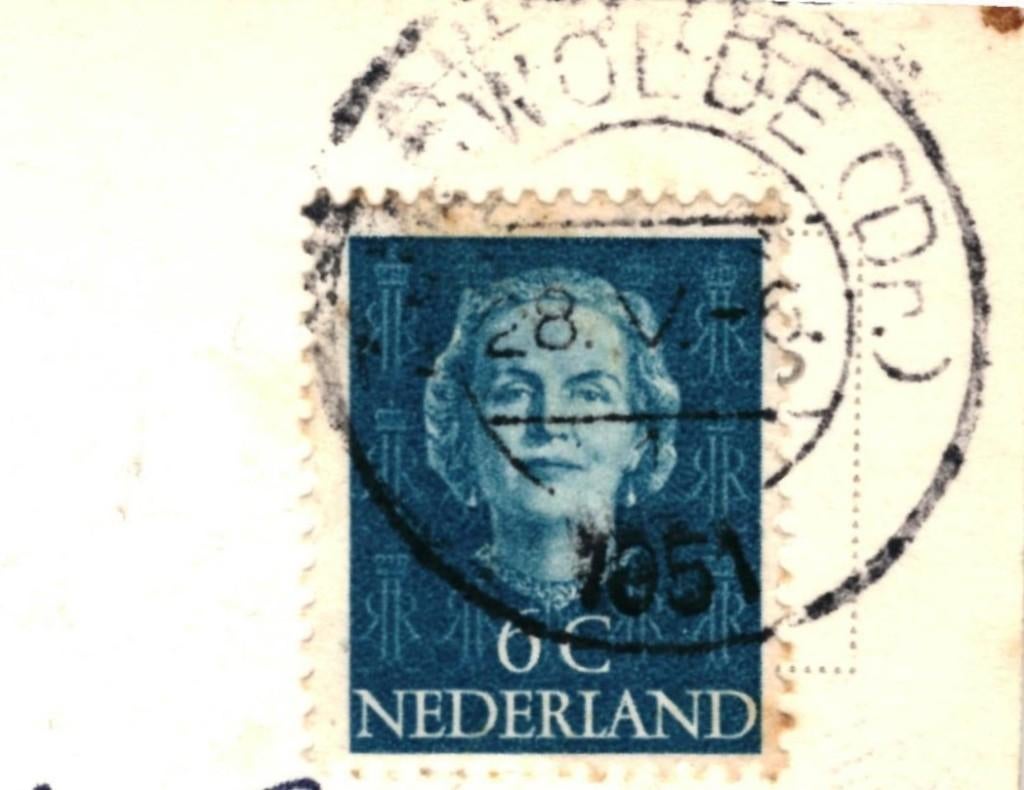 967101 Zuidwolde Klein Zwitserland 1951 Drenthe Gelopen, Verzamelen, Ansichtkaarten | Nederland, Ophalen of Verzenden, 1940 tot 1960