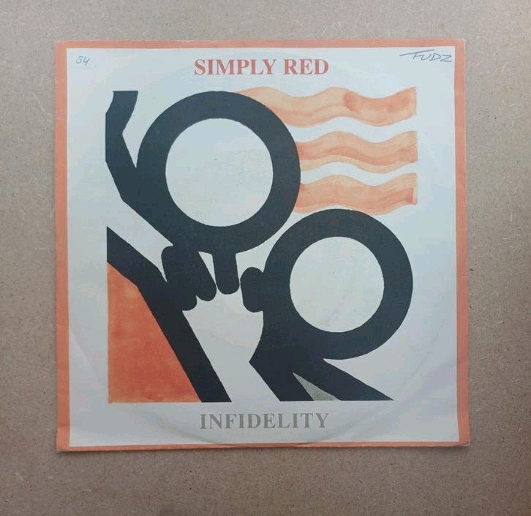 Simply Red  - Infidelity, Cd's en Dvd's, Vinyl Singles, Gebruikt, Pop, Beschermende buitenhoes, Ophalen of Verzenden