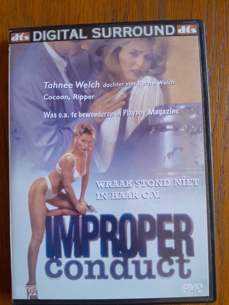 Improper conduct dvd, Alle leeftijden, Ophalen of Verzenden, Gebruikt
