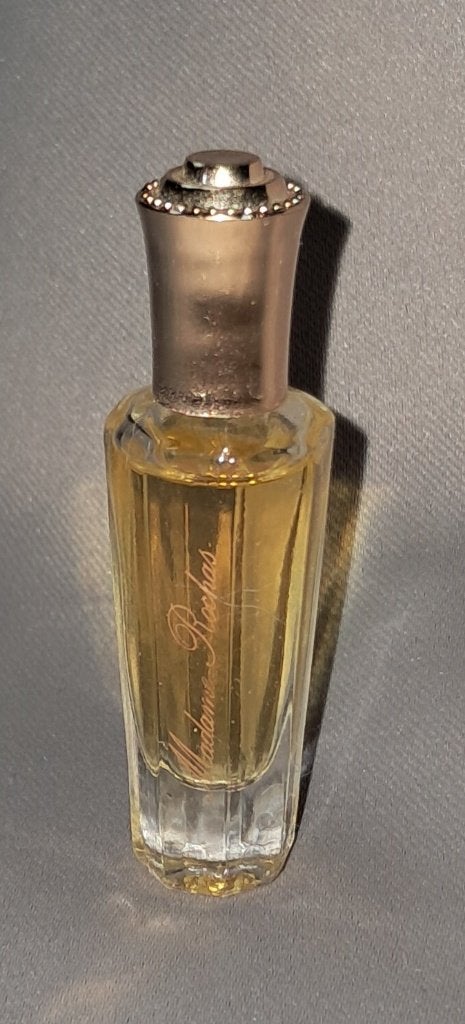 Volle parfum mini Rochas madame goud, Ophalen of Verzenden, Zo goed als nieuw, Miniatuur, Gevuld