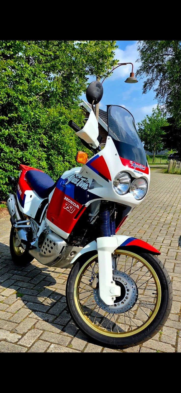 Honda Africa Twin 750 RD04 in topstaat, Motoren, Motoren | Honda, 750 cc, 2 cilinders, Gebruikt, Particulier
