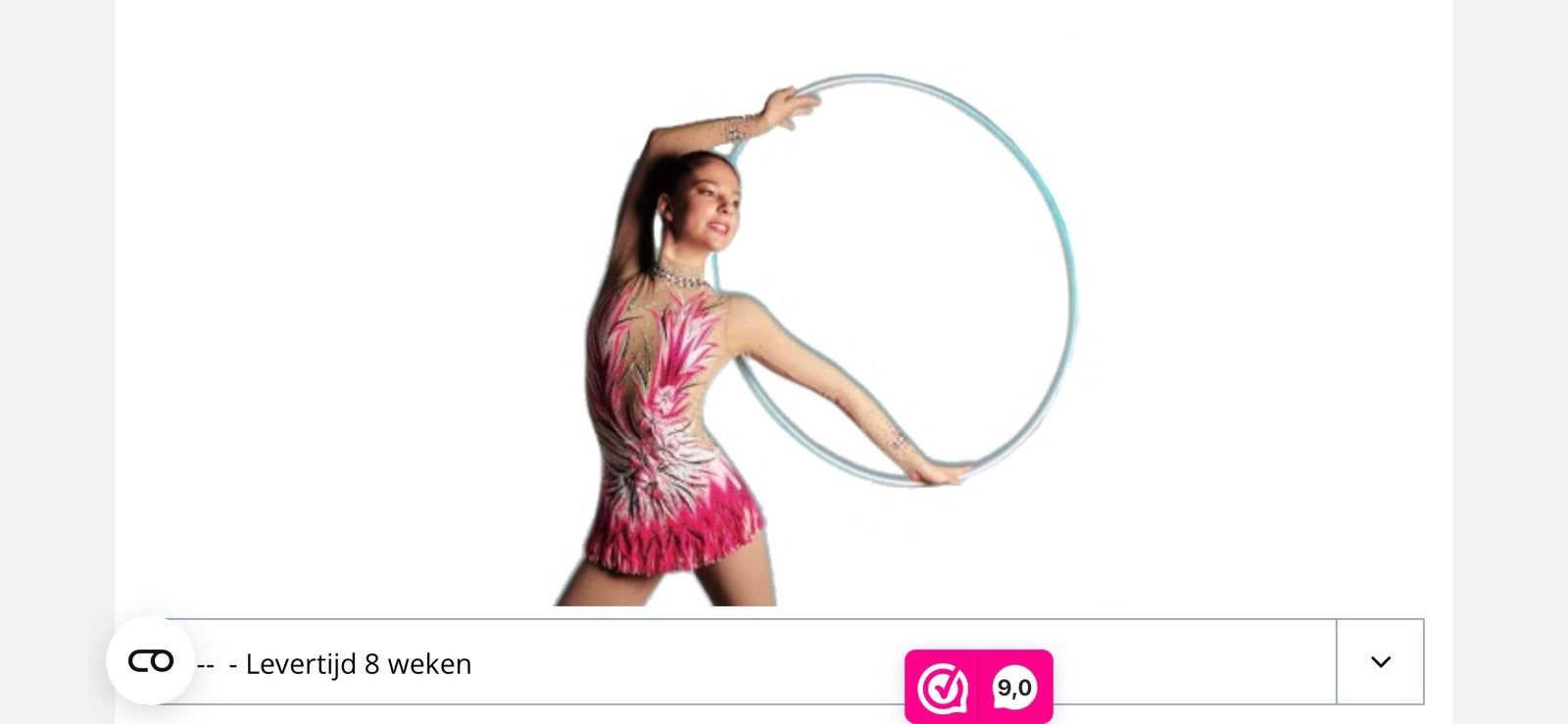 Pastorelli Hoepel 80 cm doorsnede ritmisch gym, Ophalen