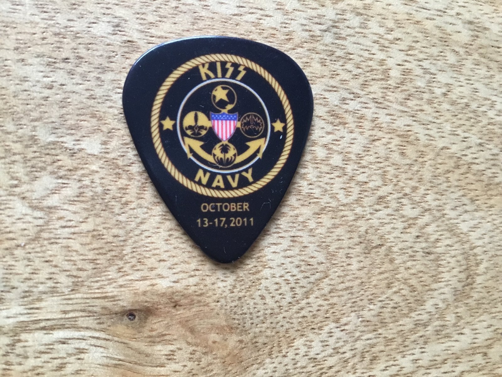 KISS Navy & KISS Army plectrums - Limited Edition, Verzamelen, Ophalen of Verzenden, Zo goed als nieuw, Overige typen