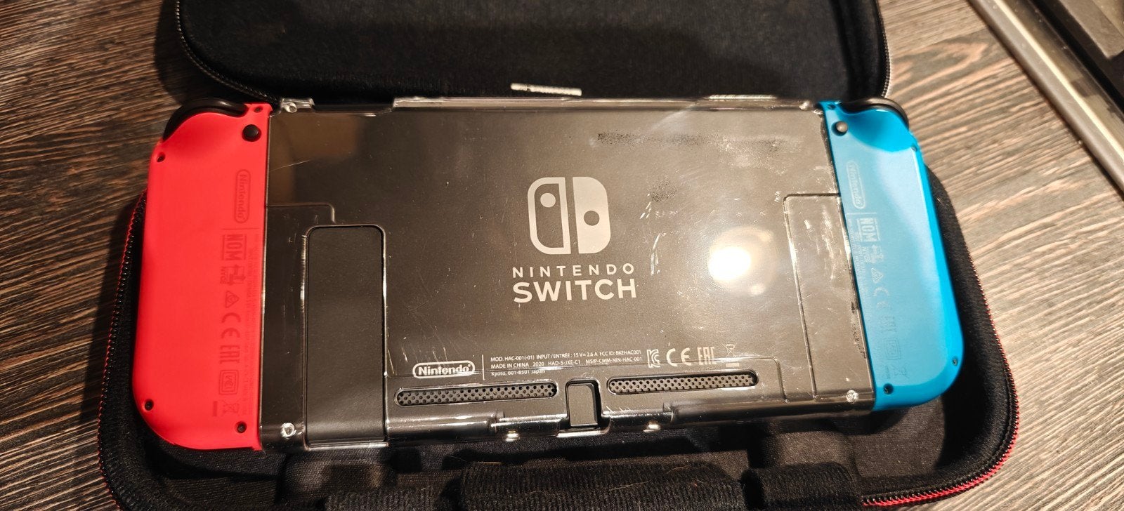 Nintendo Switch (originele versie) zonder controllers, Spelcomputers en Games, Spelcomputers | Nintendo Switch, Ophalen of Verzenden