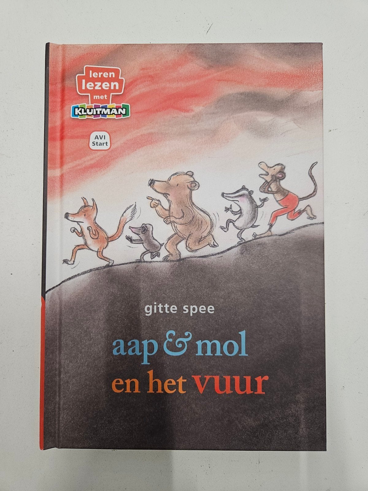 Gitte Spee - aap & mol en het vuur, Boeken, Gitte Spee, Fictie algemeen, Ophalen of Verzenden, Zo goed als nieuw