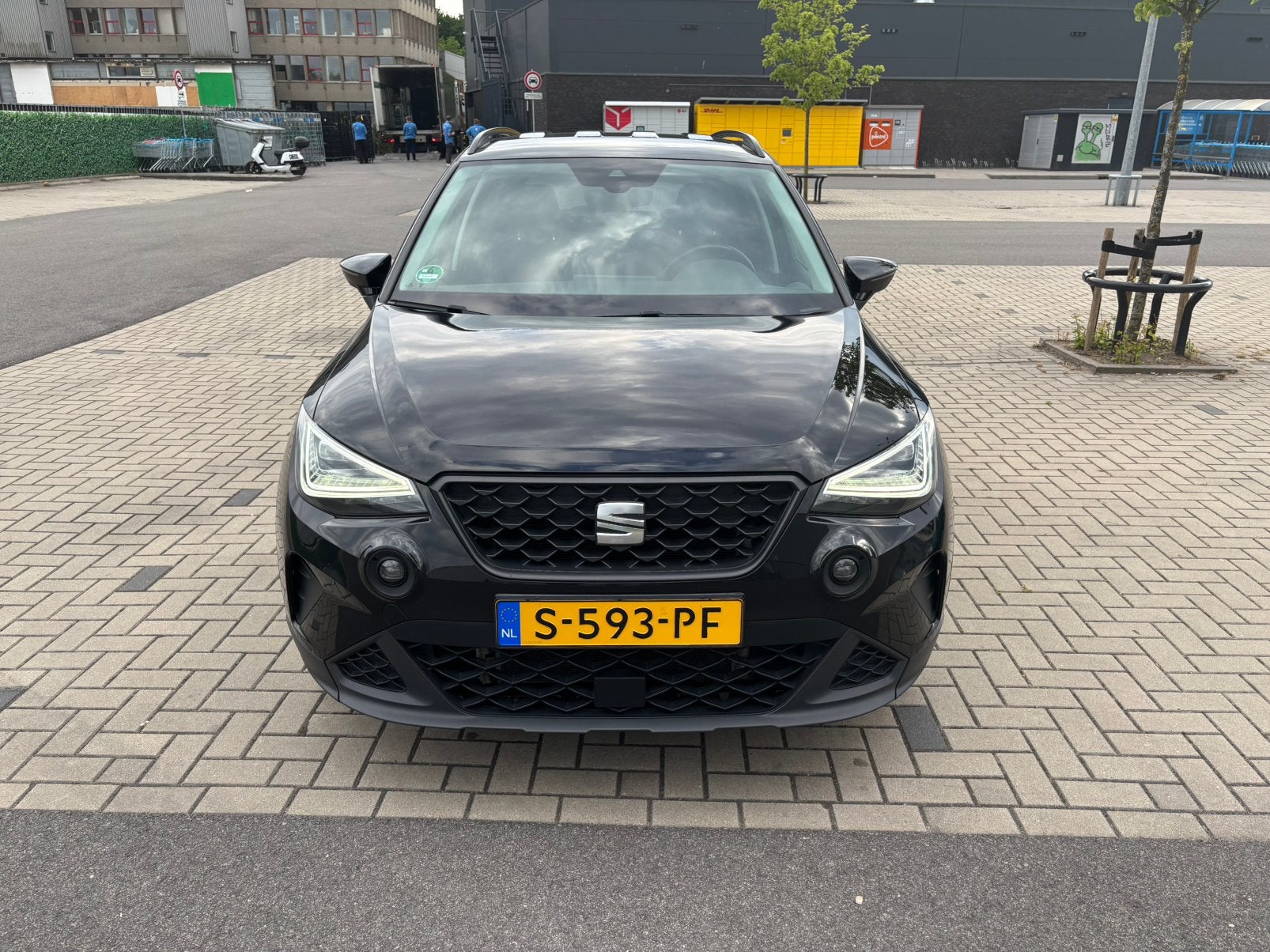 Seat Arona 2021 DSG 110 PK, Auto's, Seat, Arona, Zwart, Particulier, 3 cilinders
