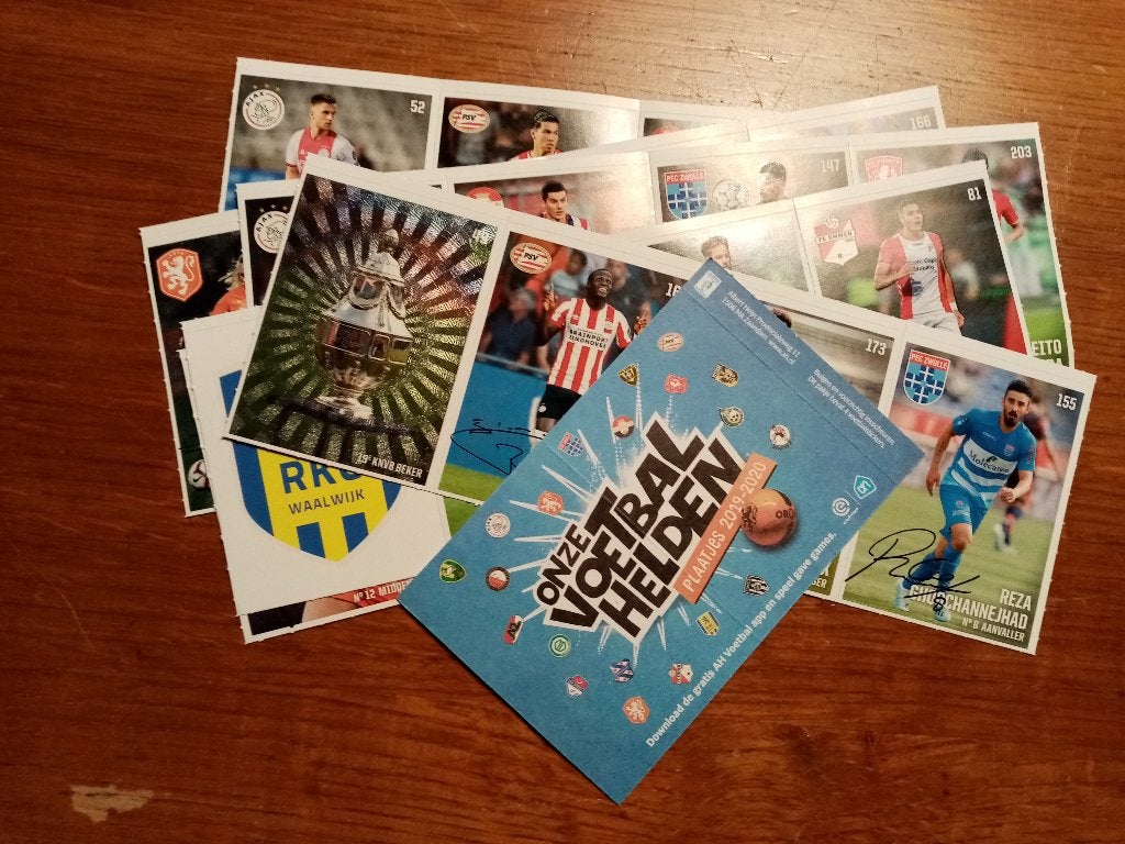 Albert Heijn Voetbalhelden plaatjes 2019-2020 en 2020-2021, Albert Heijn, Ophalen of Verzenden