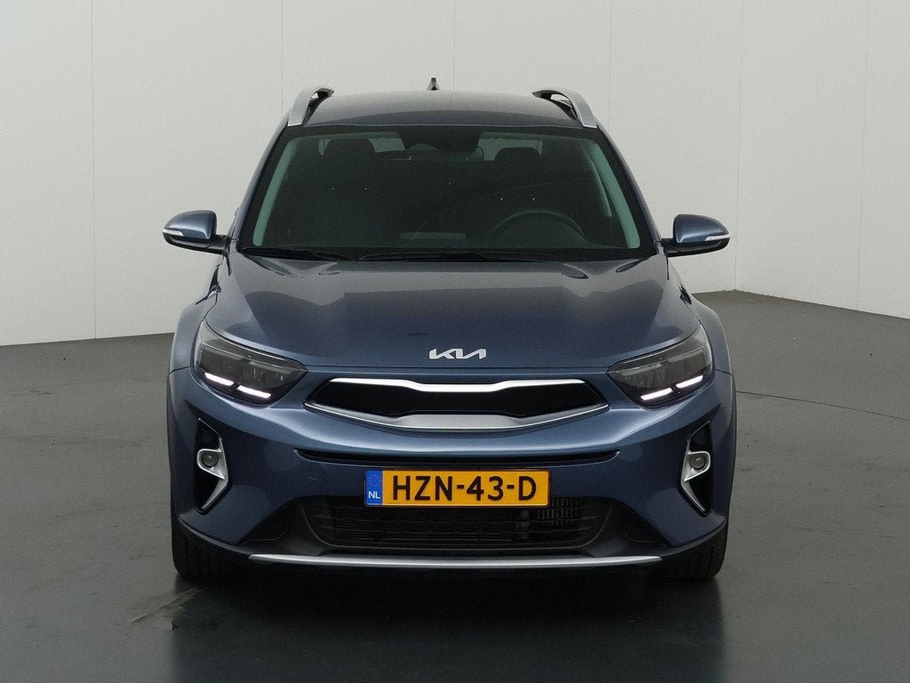 Kia Stonic 1.0 T-GDi MHEV DynamicPlusLine | Keyless | Naviga, Auto's, Kia, 1160 kg, Euro 6, Blauw, Automatische klimaatregeling