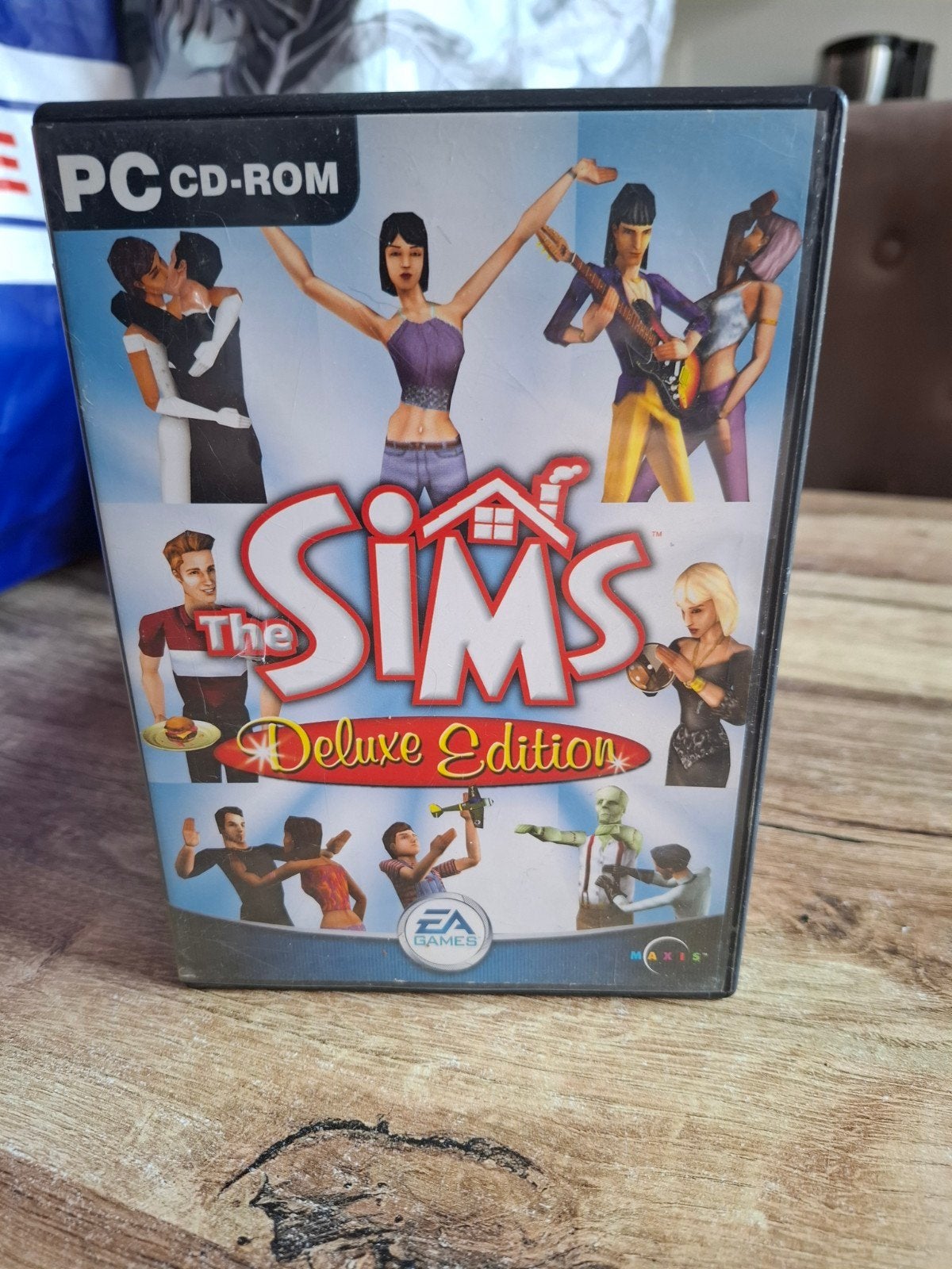 The Sims Deluxe Edition PC CD-ROM, Gebruikt, 1 speler, Ophalen of Verzenden, Vanaf 3 jaar
