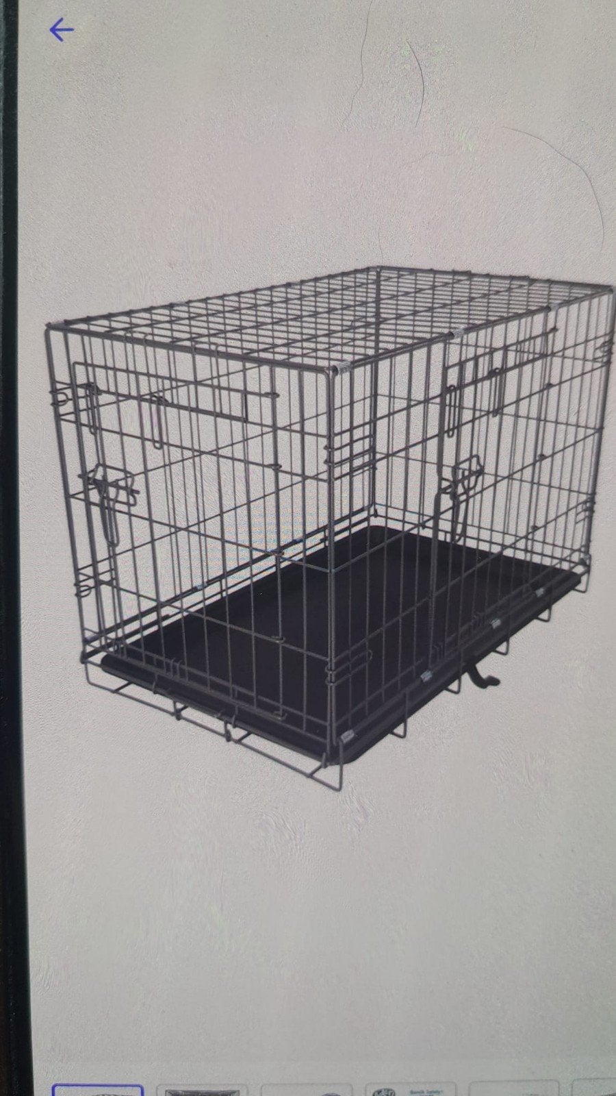 hondenbench, Dieren en Toebehoren, Ophalen, 75 tot 110 cm, 65 tot 100 cm