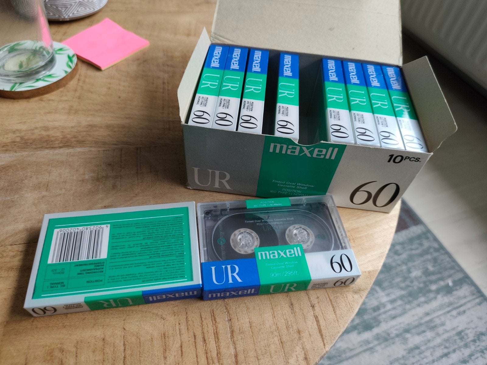 Maxell UR 60 Cassettebandjes - Nieuw in verpakking (10 st.), Cd's en Dvd's, Cassettebandjes, 2 t/m 25 bandjes, Overige genres