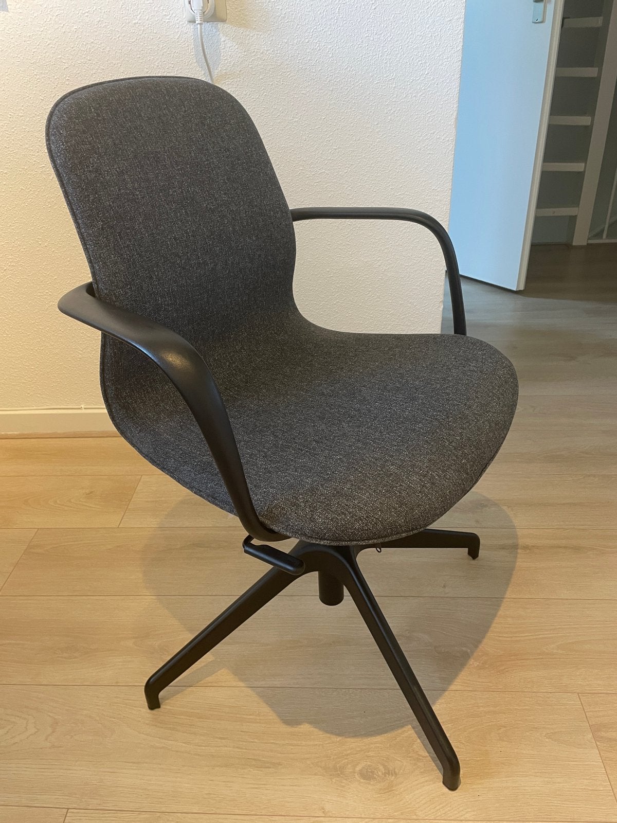 Ikea Langfjall bureaustoel grijs, Ophalen, Zo goed als nieuw, Grijs