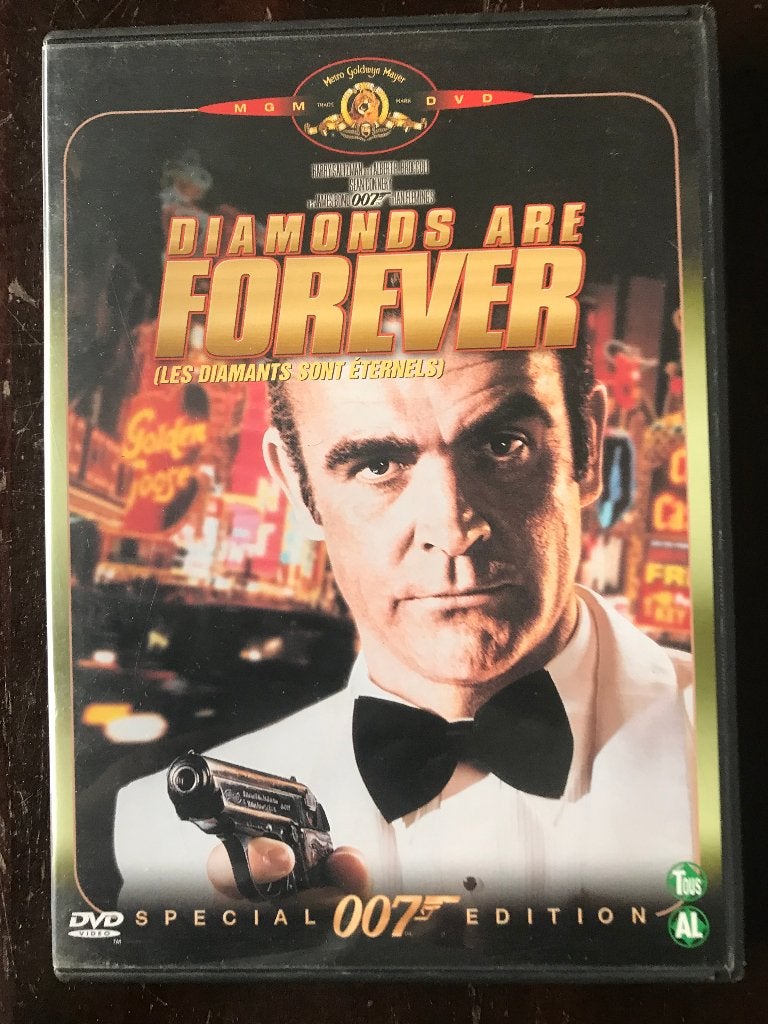 James Bond 007 Diamonds are Forever DVD Special Edition, Alle leeftijden, Ophalen of Verzenden, Zo goed als nieuw, Actie