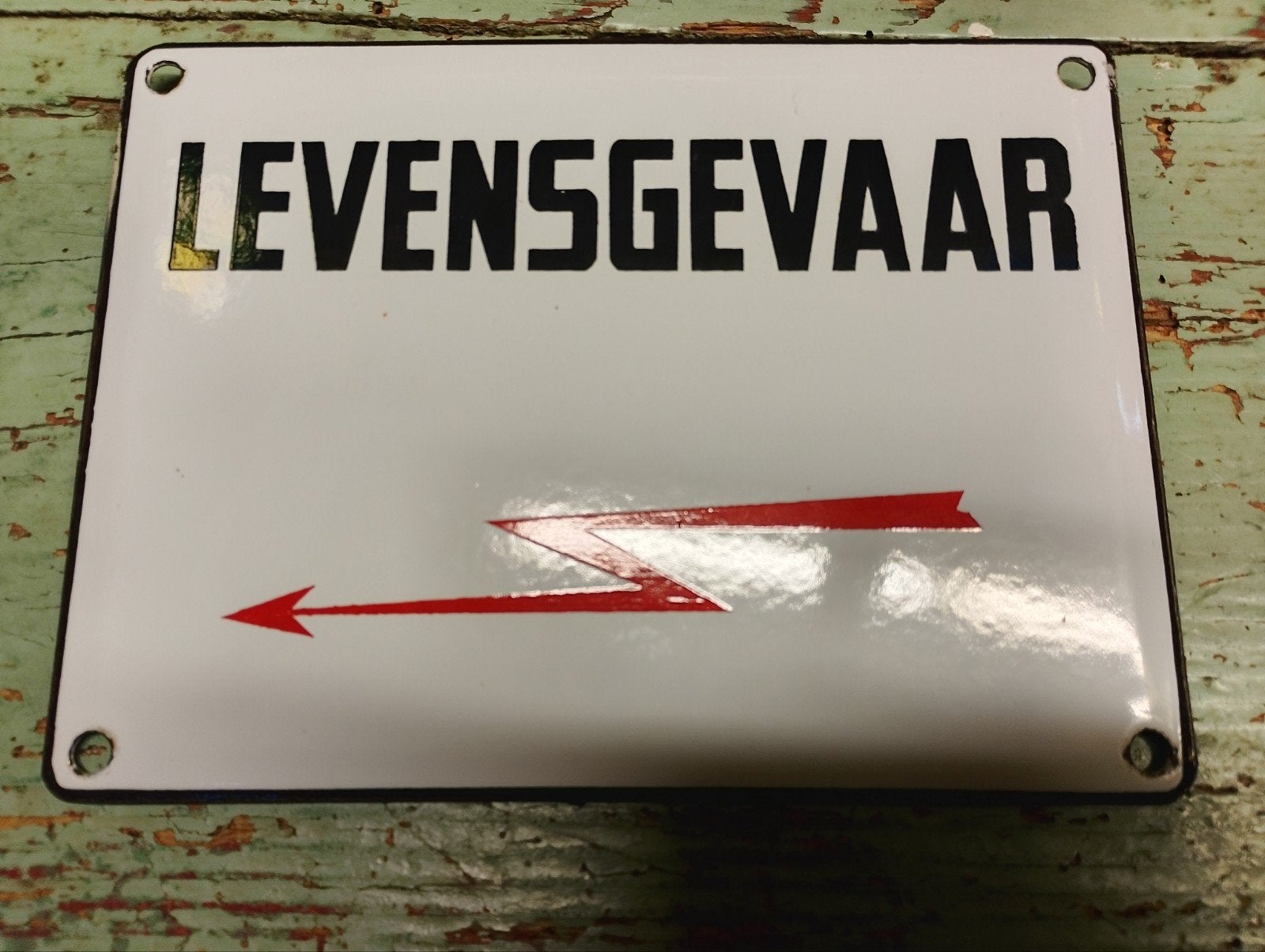 Klein emaille bord, Antiek en Kunst, Ophalen of Verzenden