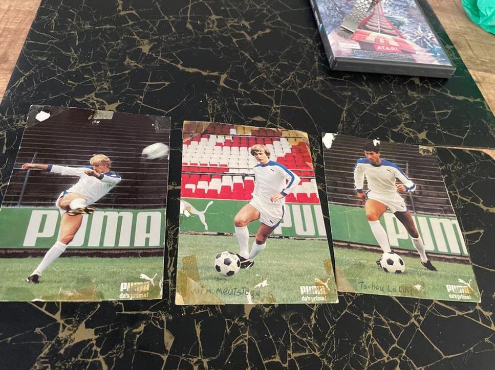 Ajax spelerskaarten - Vintage voetbal memorabilia, Ophalen of Verzenden, Gebruikt, Ajax, Spelerskaart