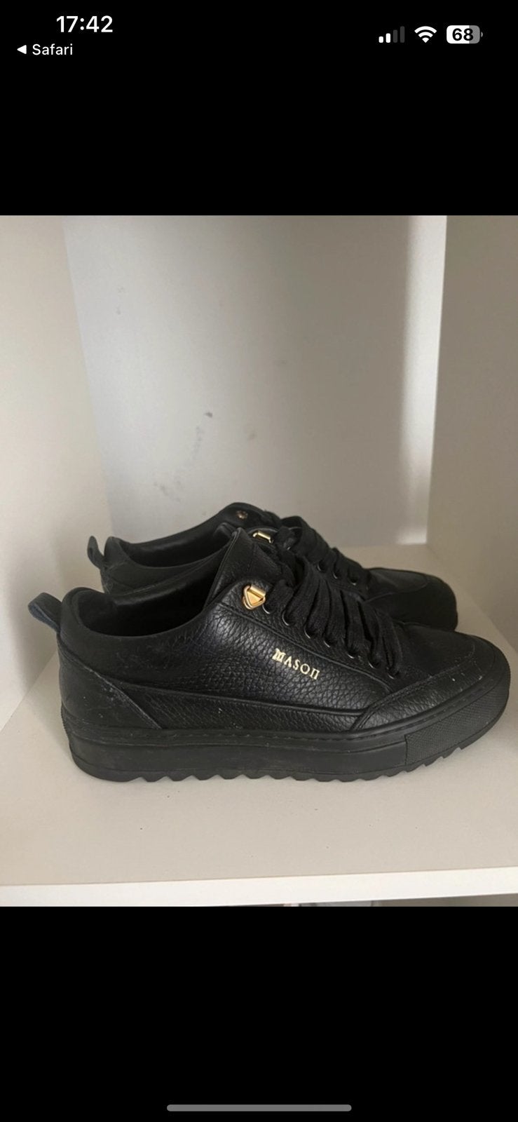 Mason garments zwart / goud maat 36, Verzenden, Zo goed als nieuw, Zwart