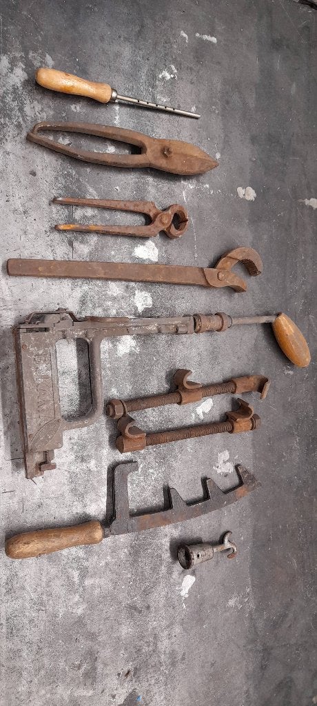 Div. Oud gereedschap antiek, Antiek en Kunst, Antiek | Gereedschap en Instrumenten, Ophalen of Verzenden