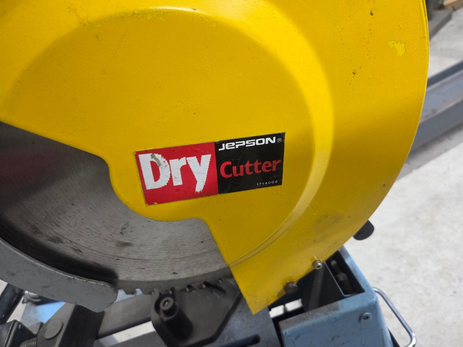 Jepson 9312 Dry Cutter Afkortzaag 2000W, Ophalen, Gebruikt, 70 mm of meer, Afkortzaag