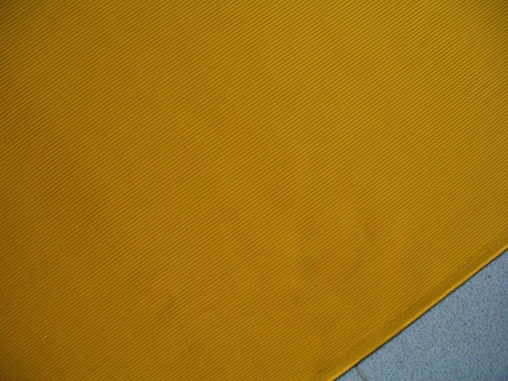 STOF VOOR DESIGN: Rib meubelstof Keymer Manchester 3,2 meter, 120 cm of meer, Geel, Ophalen of Verzenden, Katoen