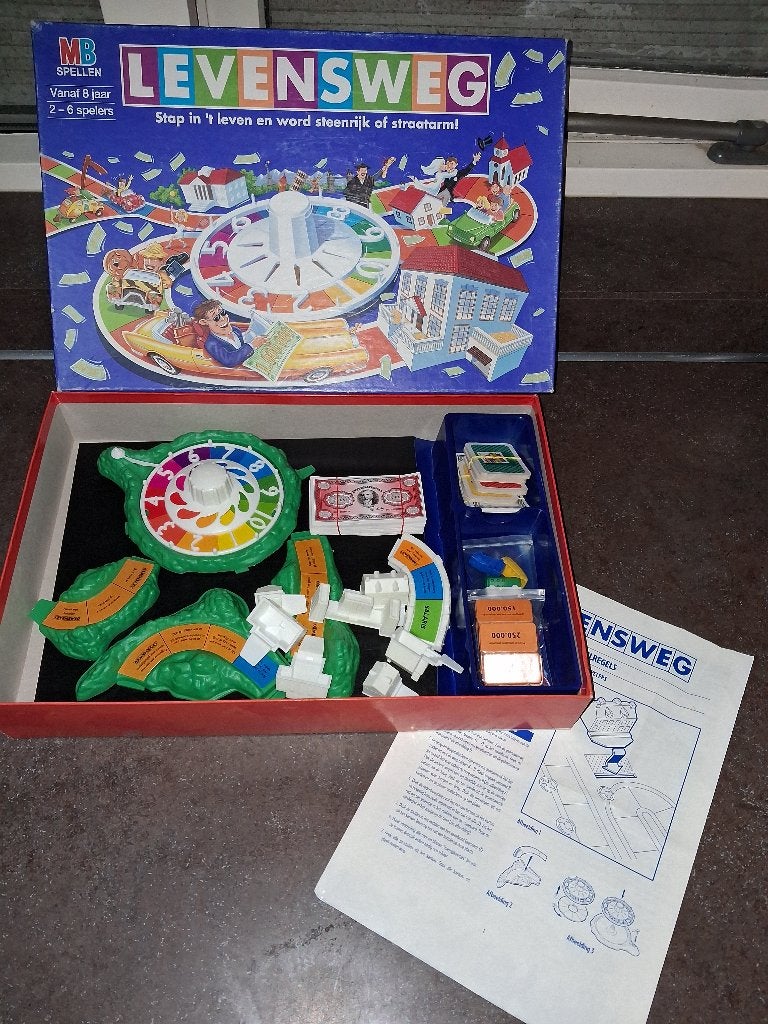 Levensweg 1997 MB, Hobby en Vrije tijd, Gezelschapsspellen | Bordspellen, Verzenden, Zo goed als nieuw