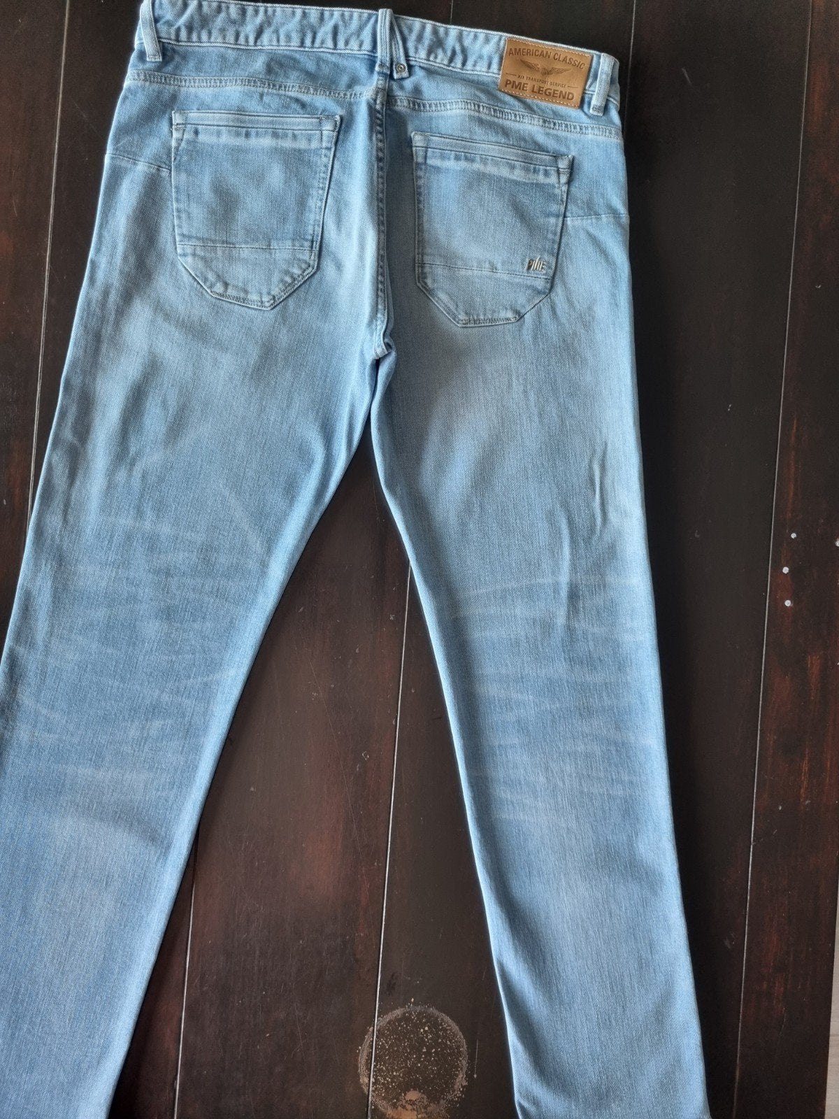 ZGAN PME LEGEND NIGHTFLIGHT SLIM STRAIGHT STRETCH 35/32!!, Blauw, Ophalen of Verzenden, Zo goed als nieuw, W33 - W34 (confectie 48/50)