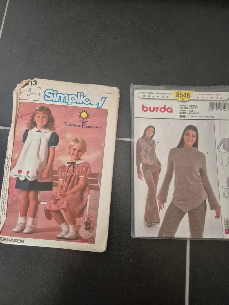 Diverse patronen, Hobby en Vrije tijd, Kledingpatronen, Ophalen of Verzenden, Vrouw, Burda