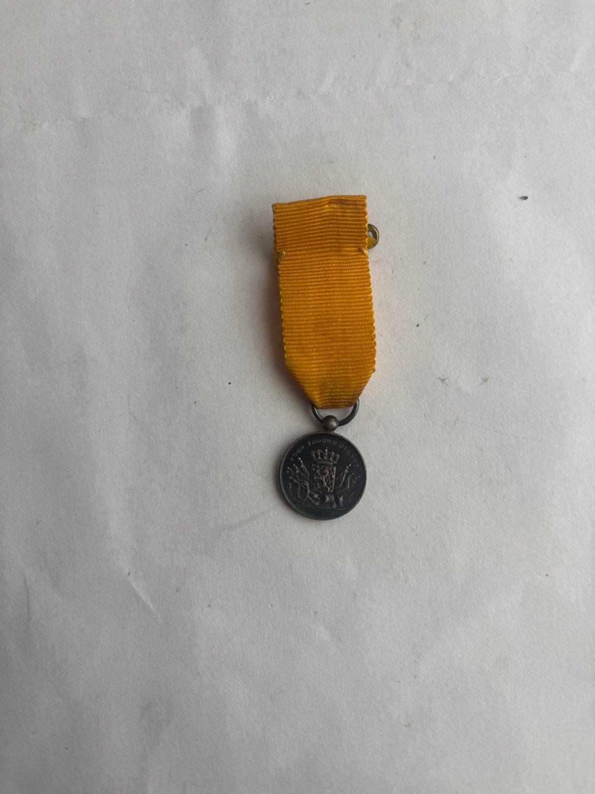 Medaille voor langdurig trouwe dienst Juliana, Ophalen of Verzenden, Overige materialen, Nederland