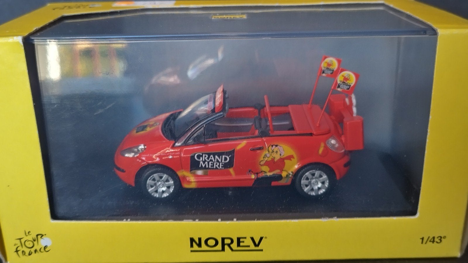 Citroen C3 Pluriel Tour de France 1:43 Norev Pol, Auto, Verzenden, ., Nieuw