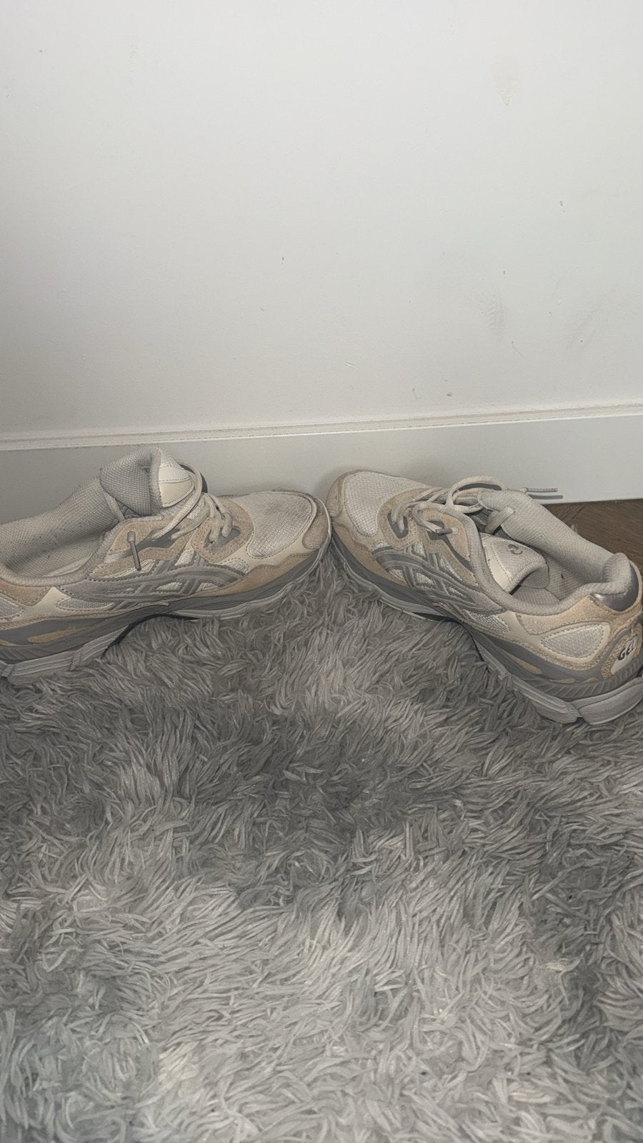 ASICS GEL-Kayano 14 Sneakers - Beige/Grijs 43,5, Beige, Ophalen of Verzenden, Sneakers of Gympen, Gedragen