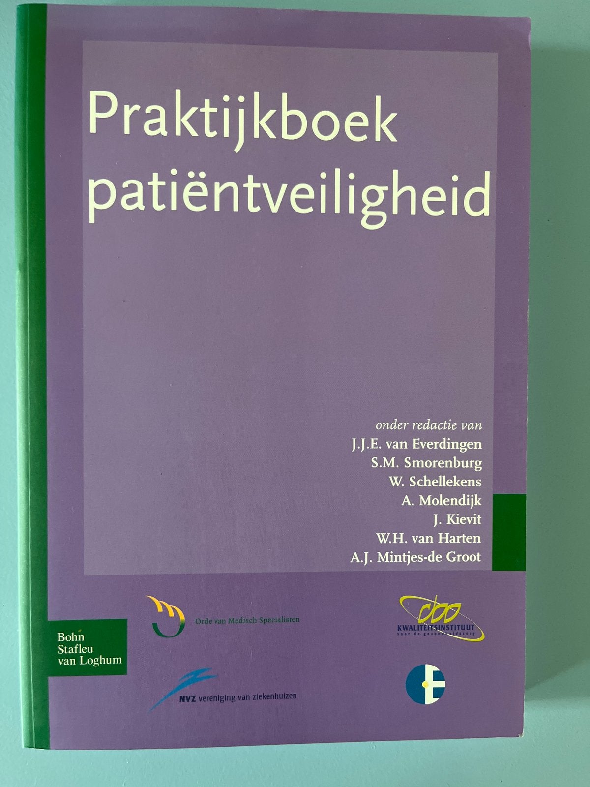 Praktijkboek patiëntveiligheid - Medisch Handboek, Ophalen of Verzenden, Nieuw, Gezondheid en Conditie