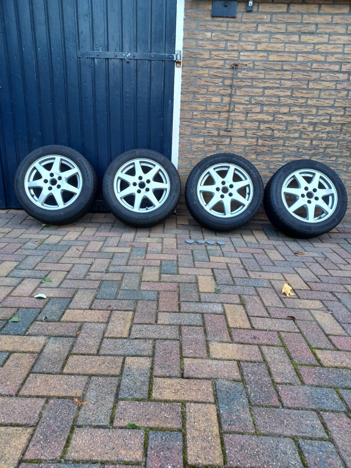 # 4  winterbanden  205 55 16 #, Auto-onderdelen, Ophalen, Gebruikt, 16 inch, Banden en Velgen