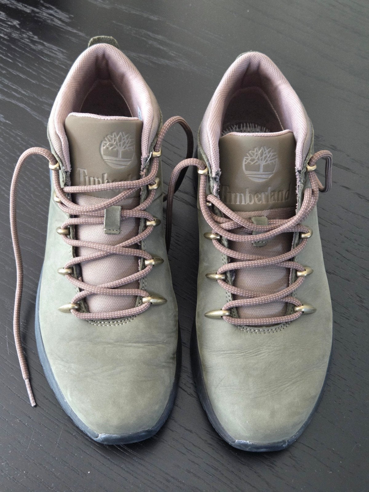 Timberland wandelschoenen groen mt 41,5, Ophalen, Zo goed als nieuw, Schoenen