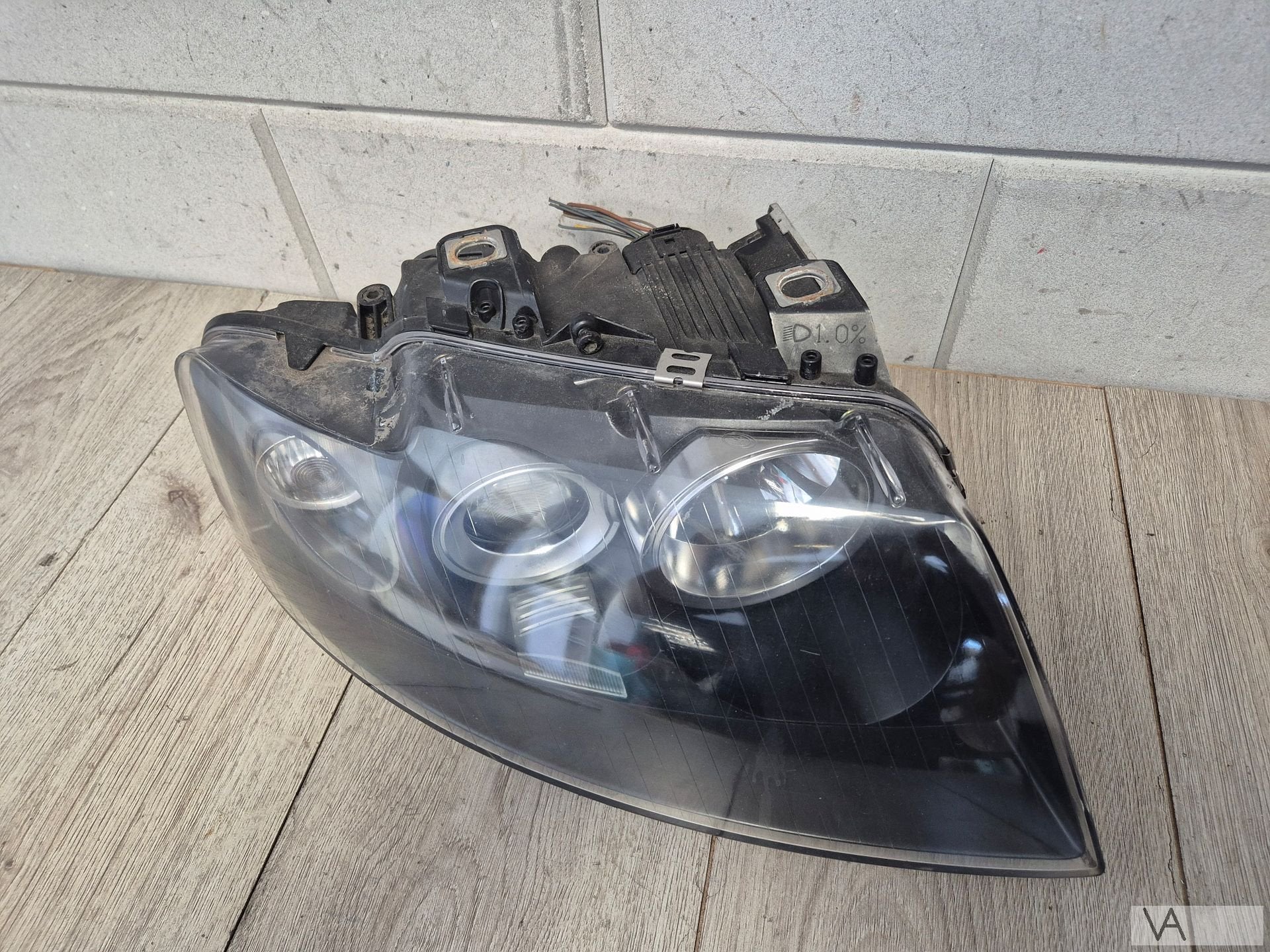 Koplamp rechts XENON voor Audi A4 cabrio 2002 - 2006 €250, Gebruikt, -, -, -