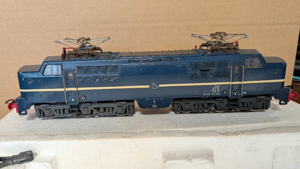 Fleischmann NS 1215 – Elektrische locomotief – H0 – Getest, Gebruikt, Fleischmann, Ophalen of Verzenden, NS