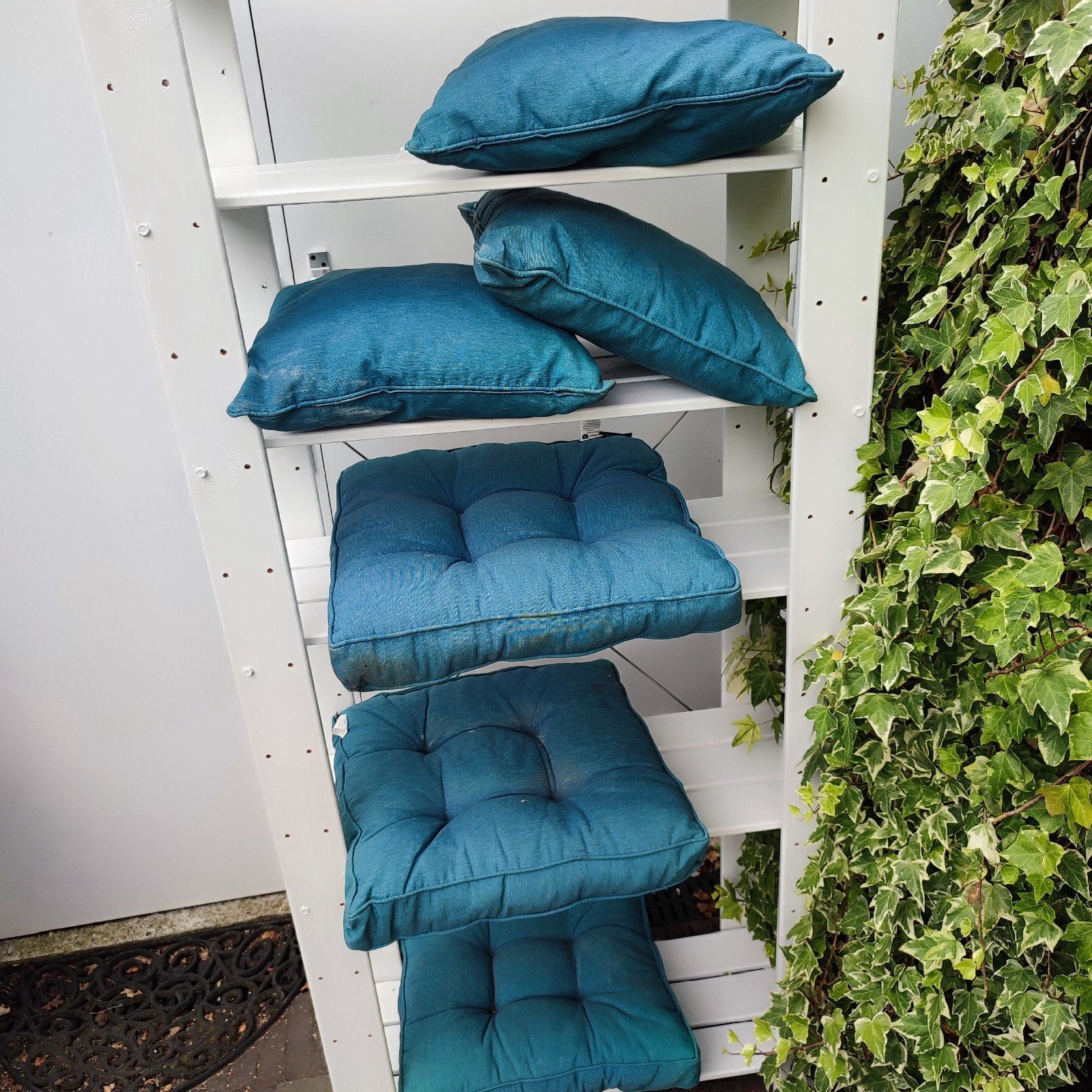 MADISON "Panama sea Blue"  Tuinstoelkussens (6 stuks), Ophalen of Verzenden, Gebruikt