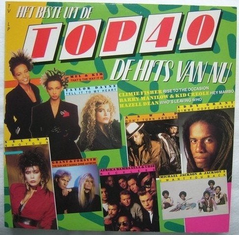 Pop L.P. (1988) TOP 40 de Hits van nu. Het Beste uit de .., Cd's en Dvd's, Inclusief binnenhoes, Ophalen of Verzenden, Gebruikt