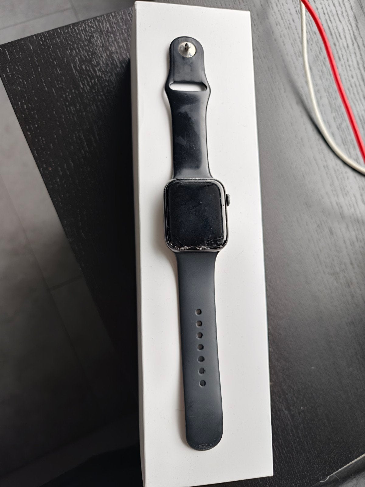 Apple Watch Series 5 Gebruikt, Gebruikt, Zwart, IOS, Ophalen of Verzenden