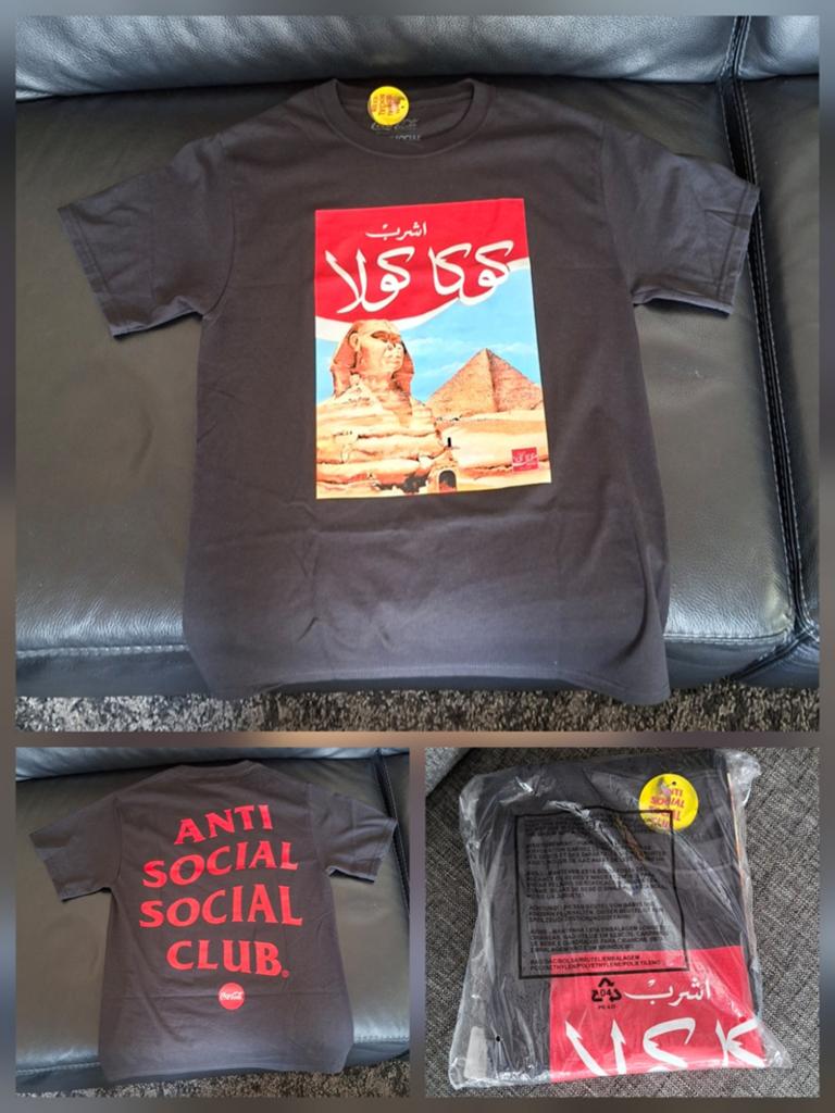 Coca-Cola x Anti Social Social Club T-shirt maat S (nieuw), Kleding | Heren, Ophalen of Verzenden, Nieuw, Maat 46 (S) of kleiner