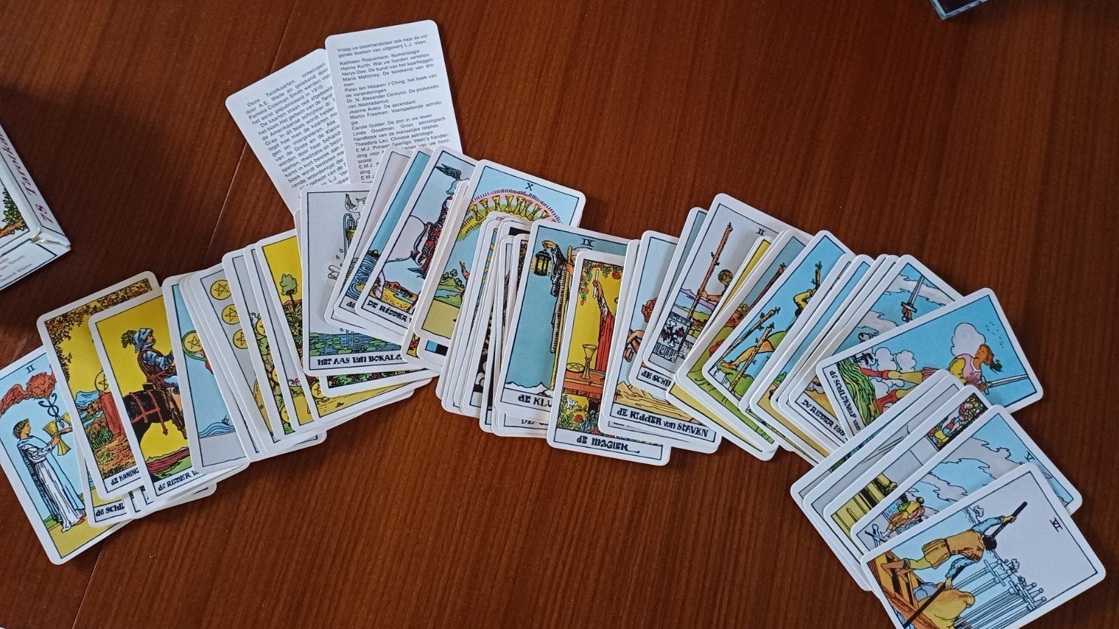 Tarotkaarten: Het Rad van Fortuin - Compleet spel, Tarot of Kaarten leggen, Arthur Edward Waite, Ophalen of Verzenden, Zo goed als nieuw