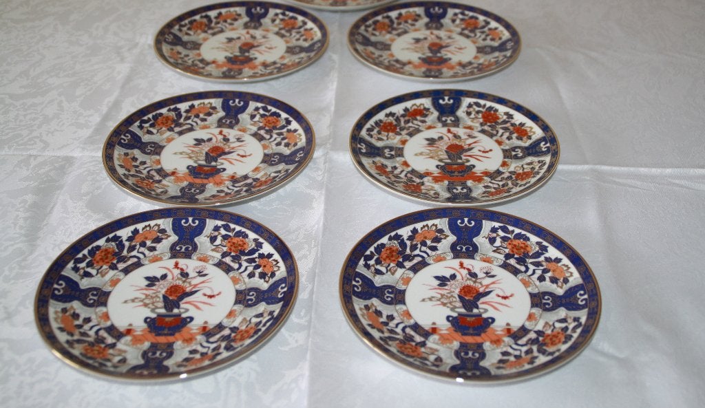 Zes Imari gebaks bordjes., Ophalen of Verzenden, Zo goed als nieuw, Bord(en), Overige stijlen