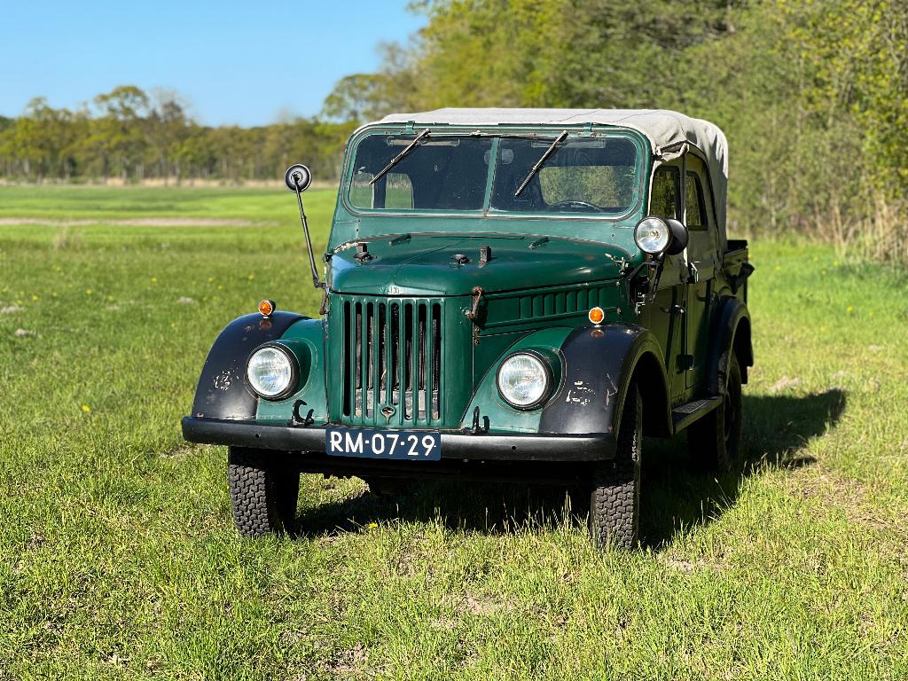 GAZ 69 AM 1959 | Wegenbelastingvrij | 4x4 | + VIDEO POV, Auto's, 4 cilinders, Cabriolet, 4 stoelen, 1492 kg