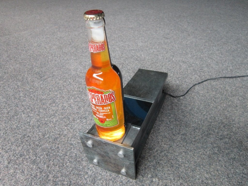 DESPERADOS LED LICHTRECLAME, Verzamelen, Biermerken, Ophalen, Zo goed als nieuw, Overige typen, Overige merken