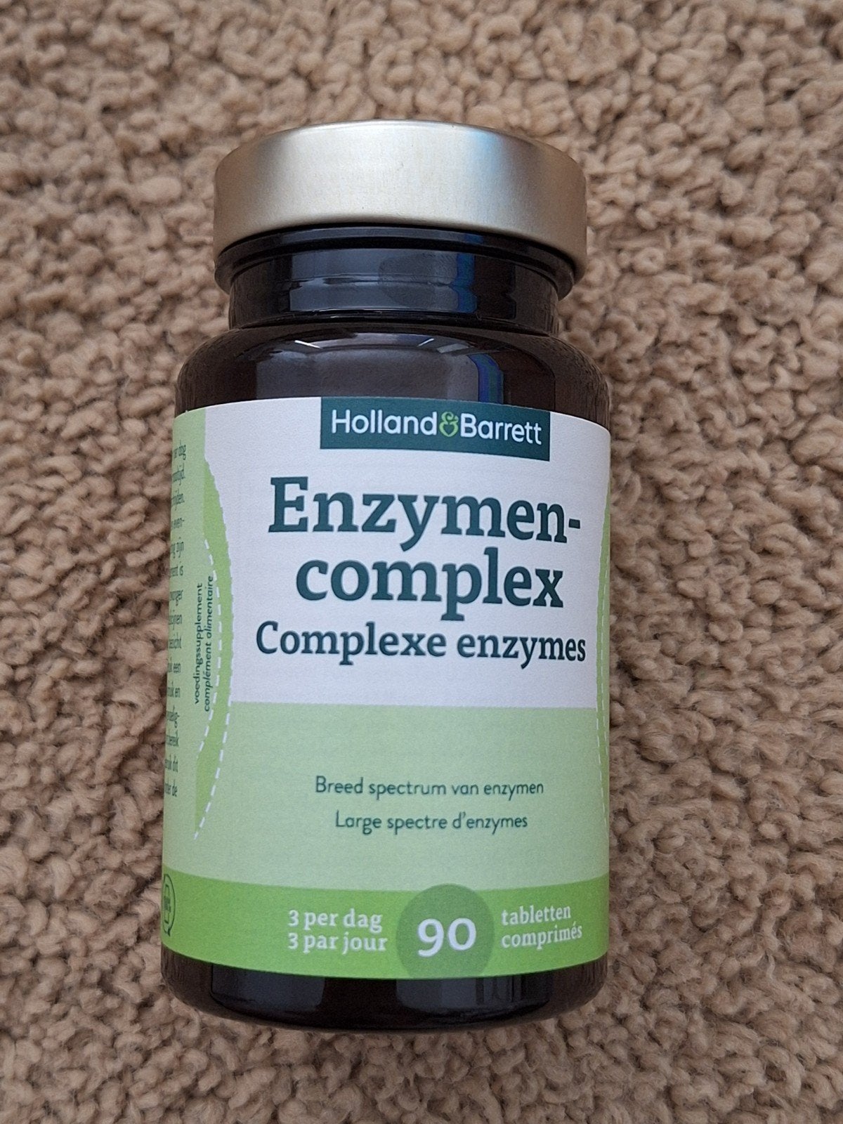 Holland & Barrett Enzymencomplex - 90 tabletten, Sport en Fitness, Gezondheidsproducten en Wellness, Nieuw, Overige typen, Ophalen of Verzenden