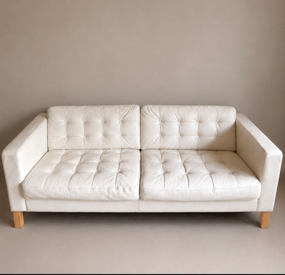 Nette bank van de ikea, Ophalen, Gebruikt, Minder dan 75 cm, Tweepersoons