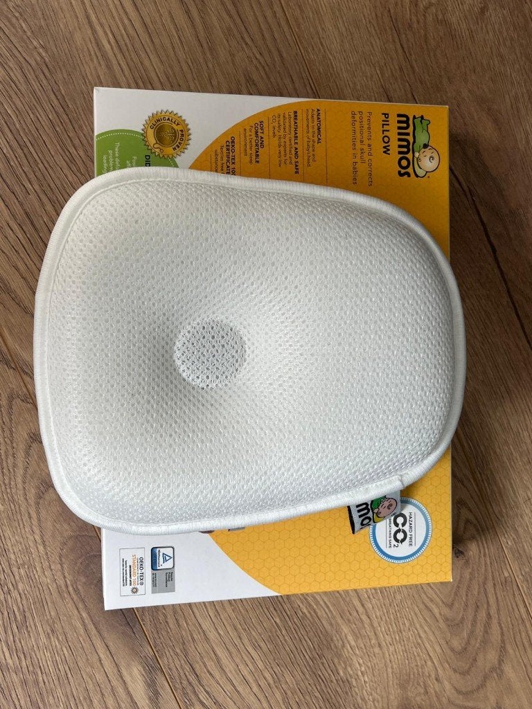 Mimos Pillows baby kussen, Ophalen of Verzenden, Zo goed als nieuw, Minder dan 70 cm, Overige typen