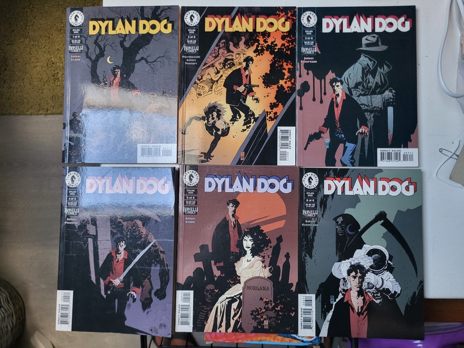 Dylan Dog 1 tm 6. Amerikaanse Dark Horse reeks, Meerdere comics, Ophalen of Verzenden, Nieuw, Amerika